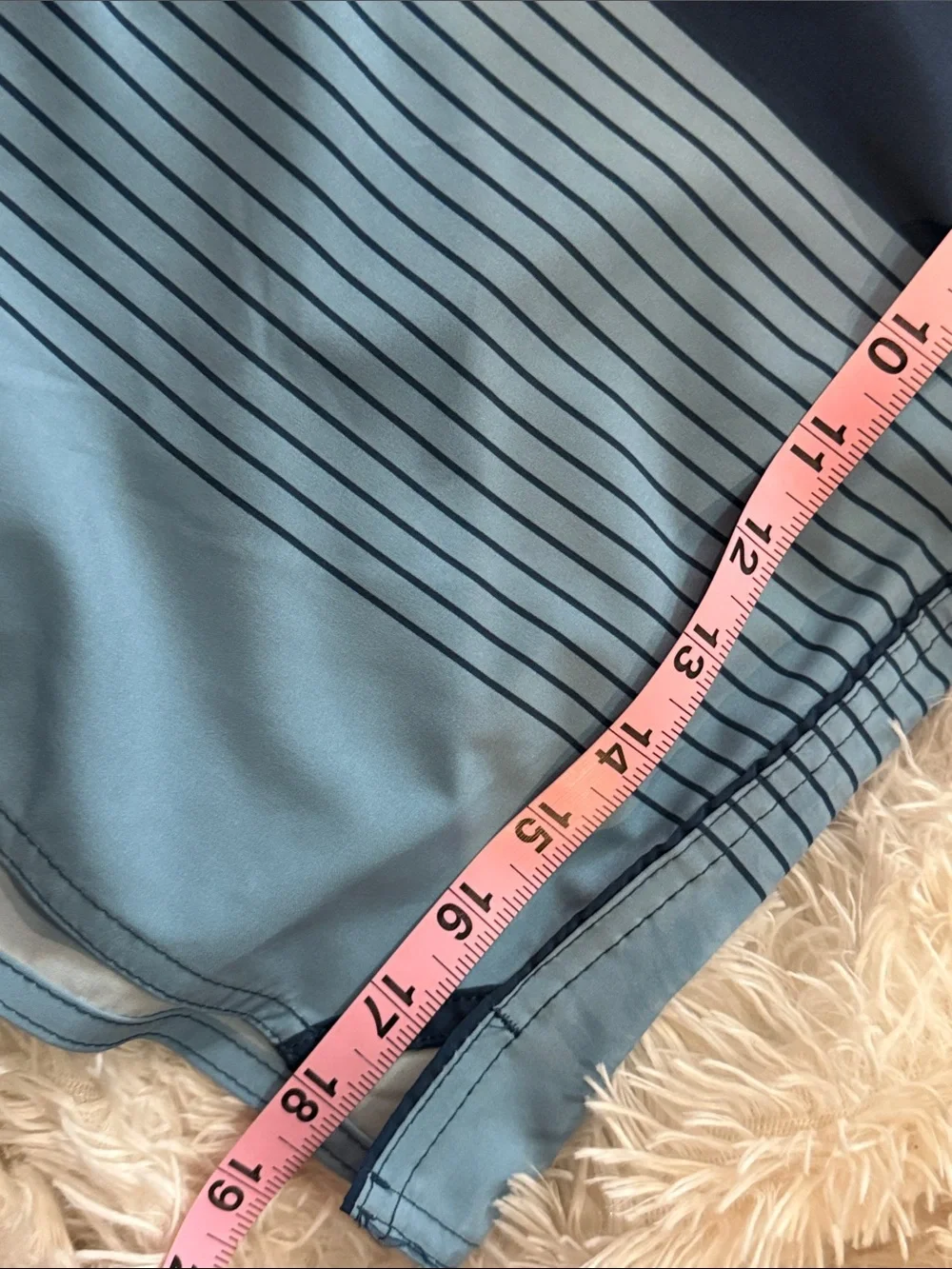 Eddie Bauer Two-Tone Navy and Light Blue Swim Shorts